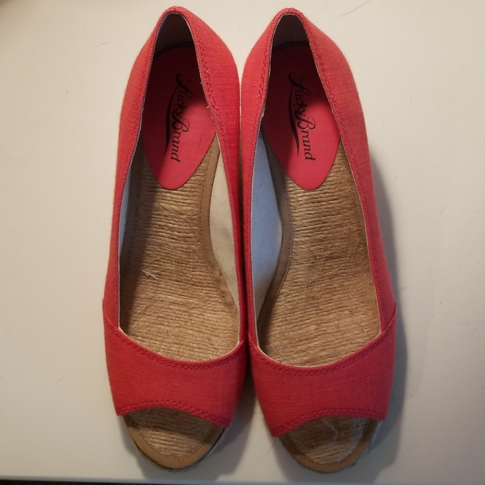 Lucky Brand Wedge Espadrilles